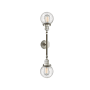 Innovations Lighting Beacon 2 Light 23" Wide Bathroom Vanity Light with Multiple Shade Options Brushed Satin Nickel / Seedy