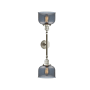 Innovations Lighting Large Bell 2 Light 23" Wide Bathroom Vanity Light with Multiple Shade Options Brushed Satin Nickel / Plated Smoked