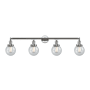 Innovations Lighting Beacon 4 Light 42" Wide Vanity Light Polished Chrome / Seedy
