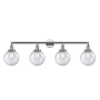Innovations Lighting Beacon 4 Light 44" Wide Vanity Light Polished Chrome / Seedy
