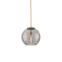 Innovations Lighting Athens Deco Swirl 16" Wide LED Suspension Pendant Brushed Brass