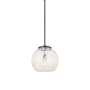 Innovations Lighting White Mouchette 14" Wide Suspension Pendant Matte Black