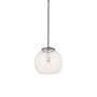 Innovations Lighting White Mouchette 14" Wide Suspension Pendant Oil Rubbed Bronze