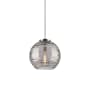 Innovations Lighting Athens Deco Swirl 18" Wide Suspension Pendant Polished Chrome
