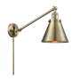 Innovations Lighting Appalachian Single Light 12" Tall Bathroom Sconce Antique Brass