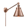 Innovations Lighting Appalachian Single Light 12" Tall Bathroom Sconce Antique Copper