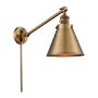 Innovations Lighting Appalachian Single Light 12" Tall Bathroom Sconce Brushed Brass