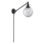 Innovations Lighting Beacon Single Light 8" Wide Wall Sconce / Pendant Oil Rubbed Bronze / Clear