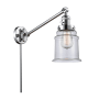 Innovations Lighting Canton Single Light 25" Tall Bathroom Sconce Polished Chrome / Clear