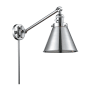 Innovations Lighting Appalachian Single Light 12" Tall Bathroom Sconce Polished Chrome