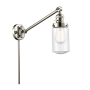 Innovations Lighting Dover 26" Tall Bathroom Sconce Polished Nickel / Seedy