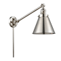 Innovations Lighting Appalachian Single Light 12" Tall Bathroom Sconce Polished Nickel