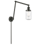 Innovations Lighting Dover 31" Tall Bathroom Sconce Oil Rubbed Bronze / Seedy
