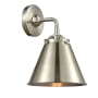 Innovations Lighting Appalachian Single Light 9" Tall Bathroom Sconce Brushed Satin Nickel