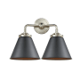 Innovations Lighting Appalachian 2 Light 16" Wide Bathroom Vanity Light Brushed Satin Nickel / Matte Black