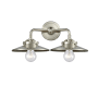 Innovations Lighting Railroad 2 Light 16" Wide Bathroom Vanity Light Brushed Satin Nickel