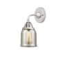 Innovations Lighting Bell 10" Tall Wall Sconce Polished Chrome / Silver Plated Mercury