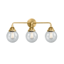 Innovations Lighting Beacon 3 Light 24" Wide Vanity Light Satin Gold / Seedy