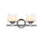 Innovations Lighting Laguna 2 Light 15" Wide Vanity Light Polished Chrome / White / Clear