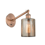 Innovations Lighting Cobbleskill 12" Tall Wall Sconce Antique Copper / Mercury