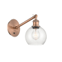 Innovations Lighting Athens 12" Tall Wall Sconce Antique Copper / Seedy