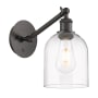 Innovations Lighting Bella 10" Tall Wall Sconce Oil Rubbed Bronze / Clear