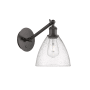 Innovations Lighting Bristol 13" Tall Wall Sconce Oil Rubbed Bronze / Seedy