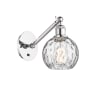 Innovations Lighting Athens 12" Tall Wall Sconce Polished Chrome / Clear Water Glass