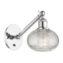Innovations Lighting Ithaca 7" Tall Wall Sconce Polished Chrome / Clear Ithaca