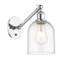 Innovations Lighting Bella 10" Tall Wall Sconce Polished Chrome / Clear
