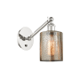 Innovations Lighting Cobbleskill 12" Tall Wall Sconce Polished Nickel / Mercury