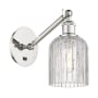 Innovations Lighting Bridal Veil 9" Tall Wall Sconce Polished Nickel / Clear