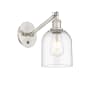 Innovations Lighting Bella 10" Tall Wall Sconce Brushed Satin Nickel / Clear