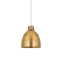 Innovations Lighting Newton Bell 14" Wide Suspension Pendant Brushed Brass