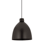 Innovations Lighting Newton Bell 18" Wide Pendant Matte Black / Matte Black