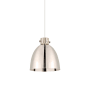 Innovations Lighting Newton Bell 14" Wide Suspension Pendant Polished Nickel