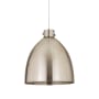 Innovations Lighting Newton Bell 18" Wide Pendant Satin Nickel / Satin Nickel