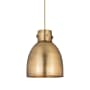 Innovations Lighting Newton Bell 10" Wide Pendant Brushed Brass / Brushed Brass