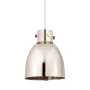 Innovations Lighting Newton Bell 10" Wide Pendant Polished Nickel / Polished Nickel