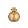 Innovations Lighting Newton Sphere 8" Wide Mini Pendant Brushed Brass / Brushed Brass