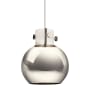 Innovations Lighting Newton Sphere 8" Wide Mini Pendant Polished Nickel / Polished Nickel