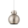 Innovations Lighting Newton Sphere 8" Wide Mini Pendant Satin Nickel / Satin Nickel