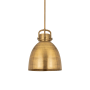 Innovations Lighting Newton Bell 14" Wide Pendant Brushed Brass / Brushed Brass