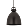Innovations Lighting Newton Bell 18" Wide Pendant Matte Black / Matte Black