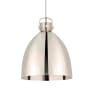 Innovations Lighting Newton Bell 18" Wide Pendant Polished Nickel / Polished Nickel