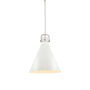 Innovations Lighting Newton Cone 18" Wide Suspension Pendant Satin Nickel