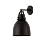 Innovations Lighting Newton Bell 5" Tall Wall Sconce Matte Black / Matte Black