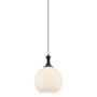 Innovations Lighting Astor 10" Wide Pendant Matte Black / Matte White