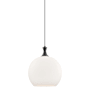 Innovations Lighting Astor 14" Wide Pendant Matte Black / Matte White