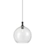 Innovations Lighting Astor 12" Wide Pendant Matte Black / Seedy